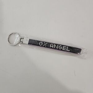 Angel Keychain Bag Accessory Viral Bag Charm Luxury Bag Keychain Gift Black